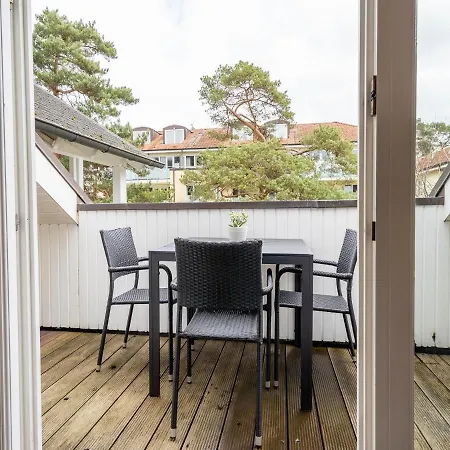 Duenenpark - Komfort Mit 1 Schlafzimmer Und Balkon Im Dachgeschoss 207 Апартаменты *