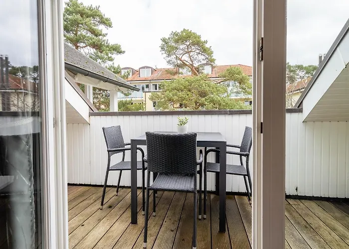 Duenenpark - Komfort Mit 1 Schlafzimmer Und Balkon Im Dachgeschoss 207 Lejlighed *